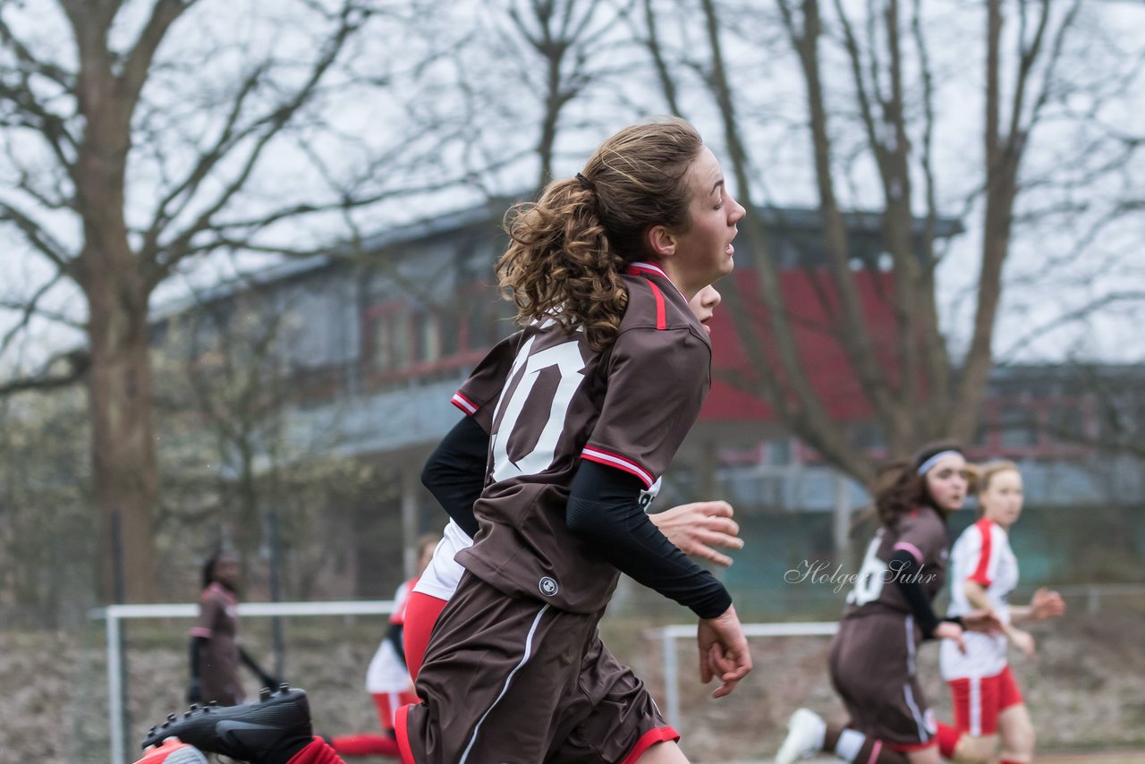 Bild 210 - B-Juniorinnen Walddoerfer - St.Pauli : Ergebnis: 4:1